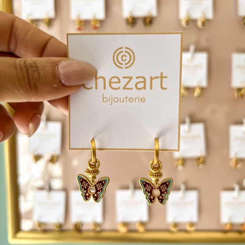 Earrings "Butterflies" - Image 3