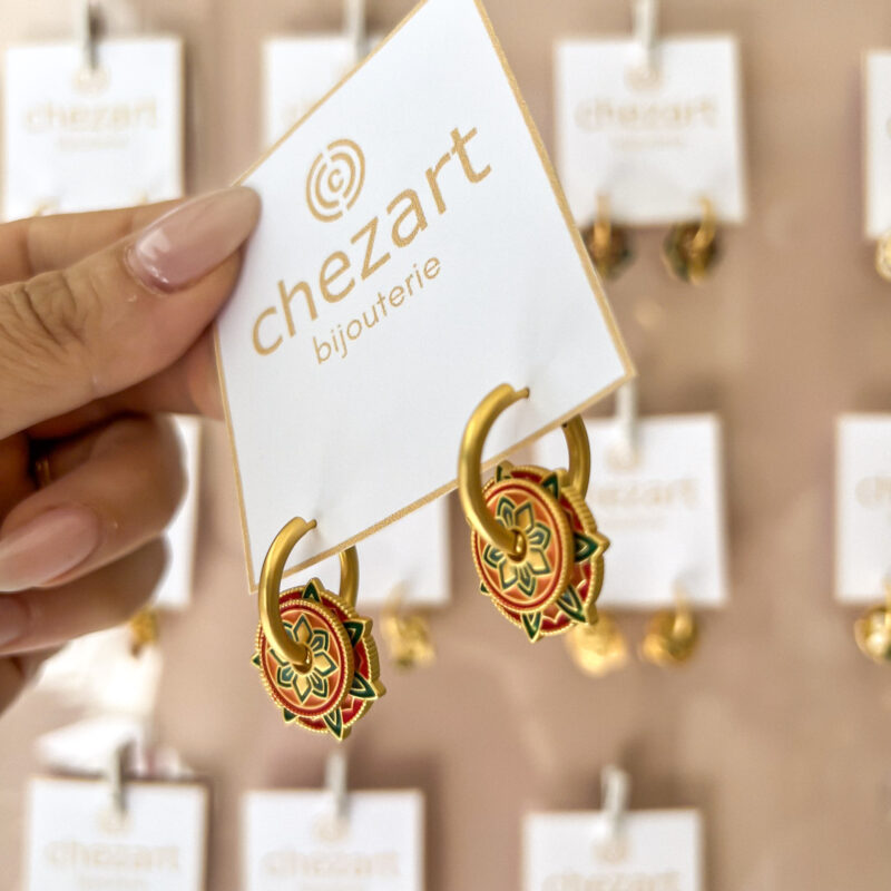 Earrings "Lotus" - Image 3