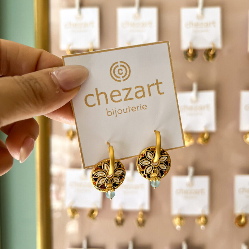 Earrings "Boho Floral" - Image 3