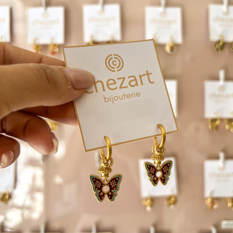Earrings "Butterflies" - Image 2