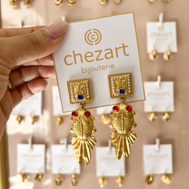 Earrings "Lucky Fish" - Image 3