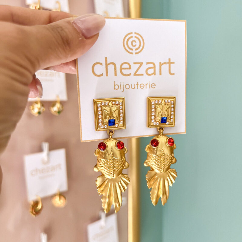 Earrings "Lucky Fish" - Image 2