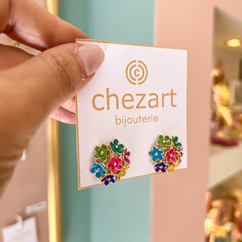 Earrings "Bouquet" - Image 3
