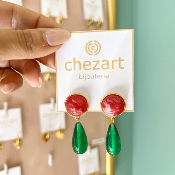 Earrings "Like Cherries"