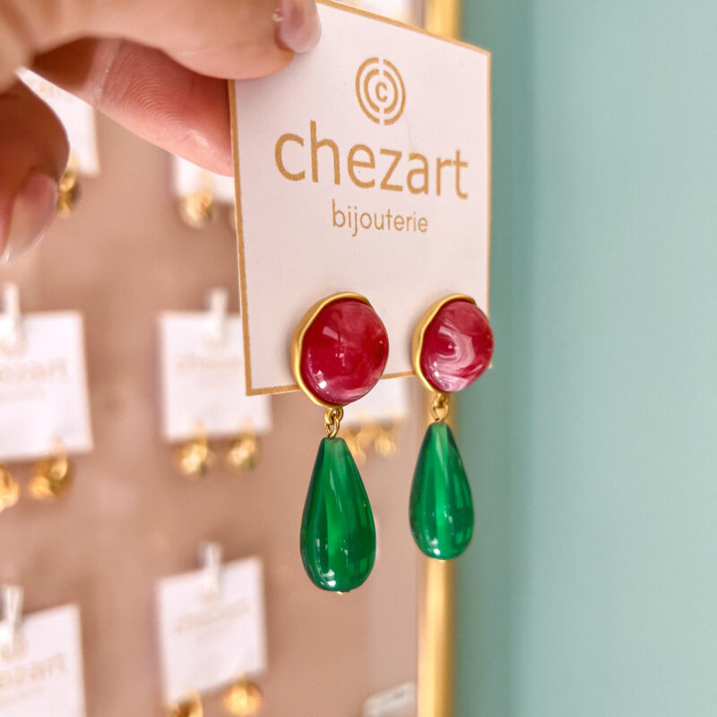 Earrings "Like Cherries" - Image 2