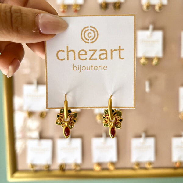 Earrings "Leaves"