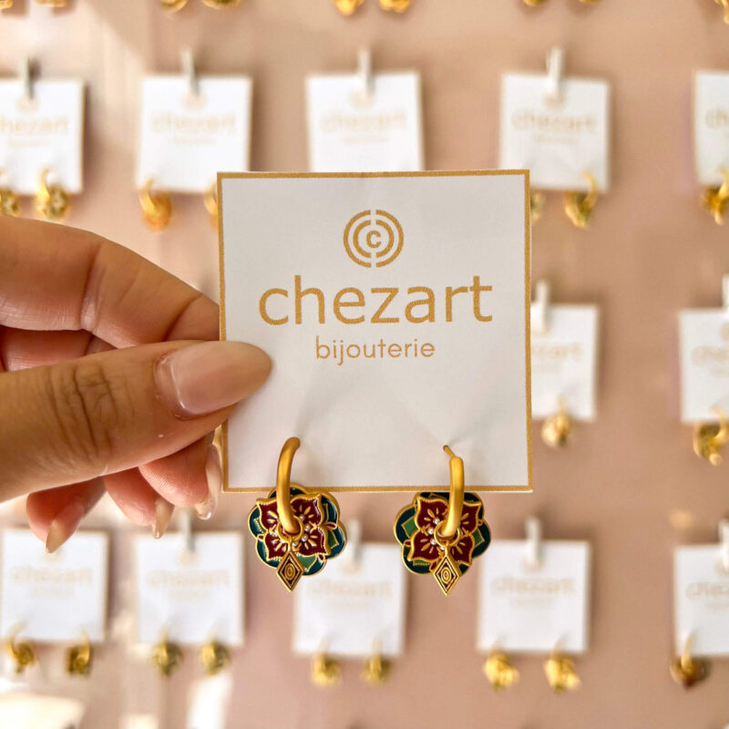 Earrings "Flower" - Image 2