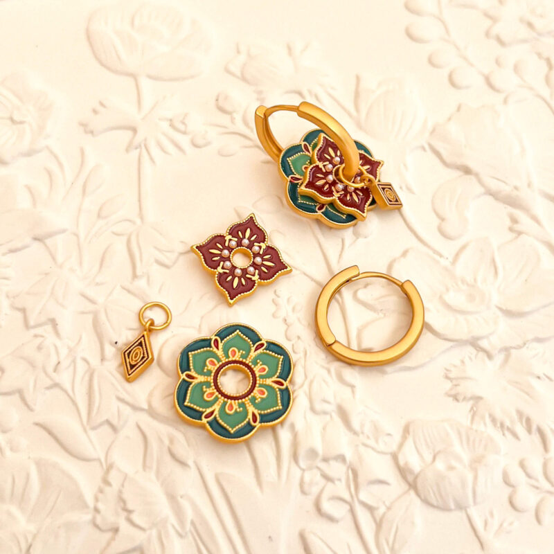 Earrings "Flower" - Image 8