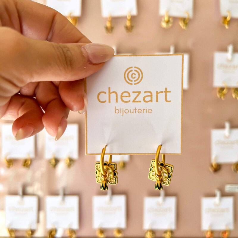 Earrings "Elegant Purity" - Image 2