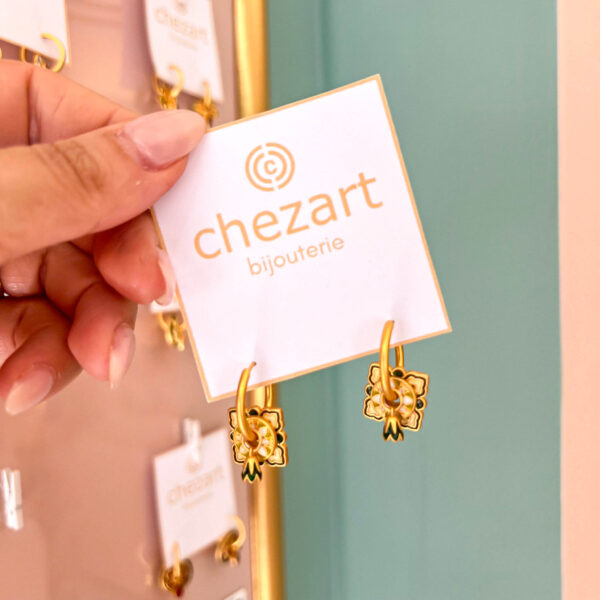 Earrings "Elegant Purity"