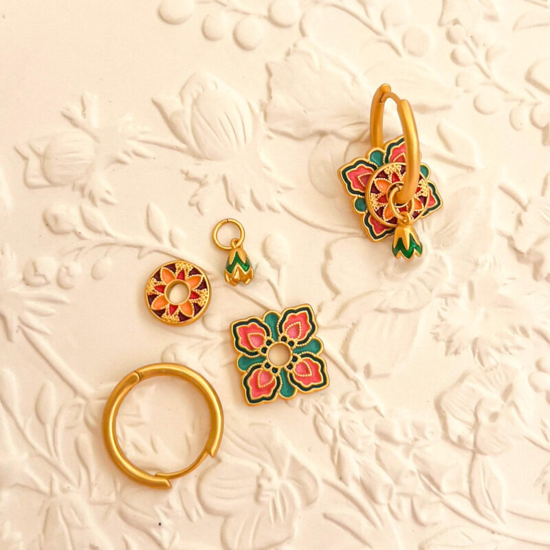 Earrings "Flores" - Image 3