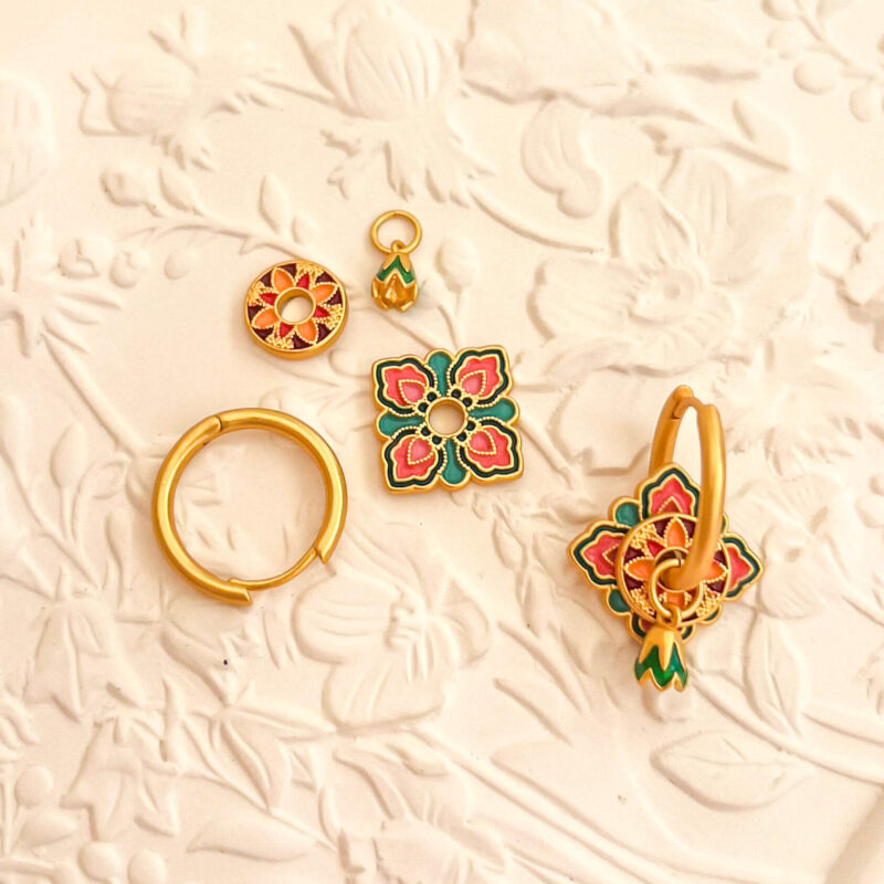 Earrings "Flores" - Image 2