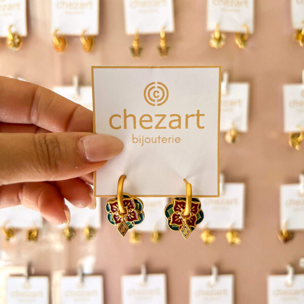 Earrings "Flower"