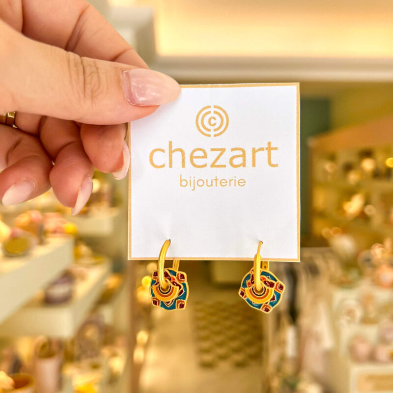 Earrings "Geometric"