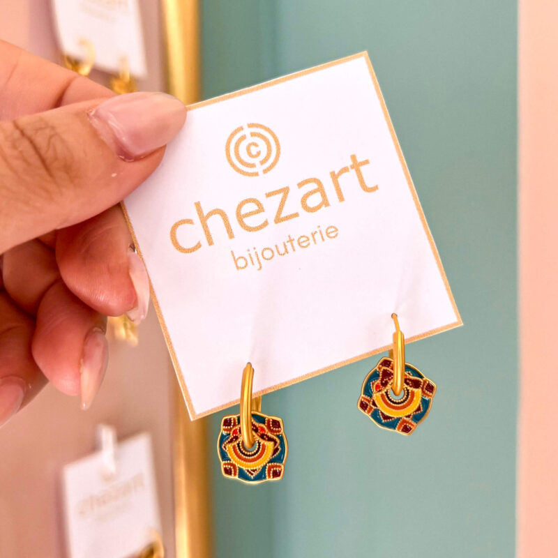 Earrings "Geometric" - Image 2