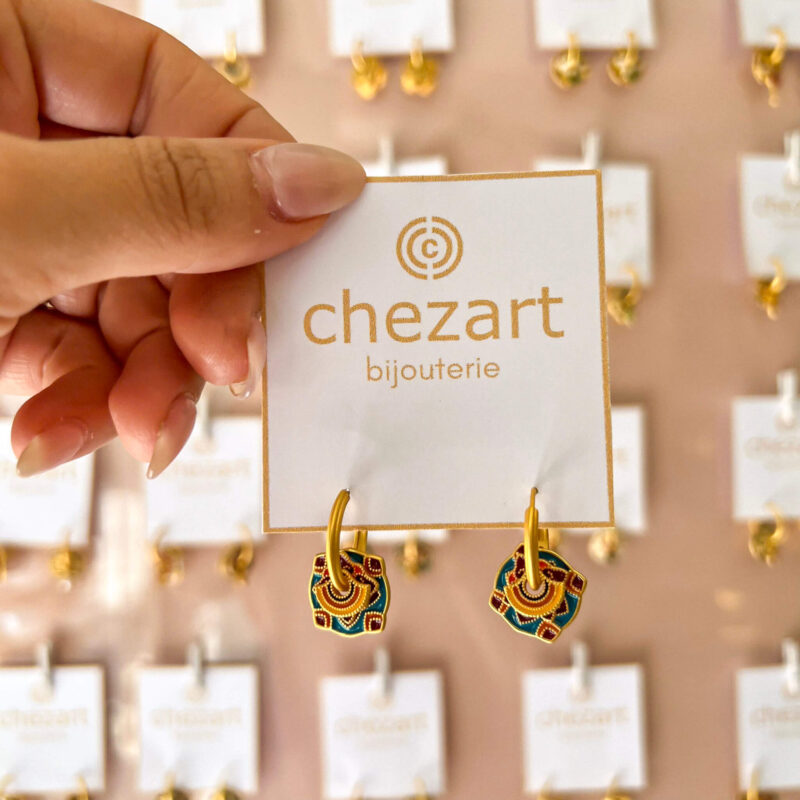 Earrings "Geometric" - Image 3