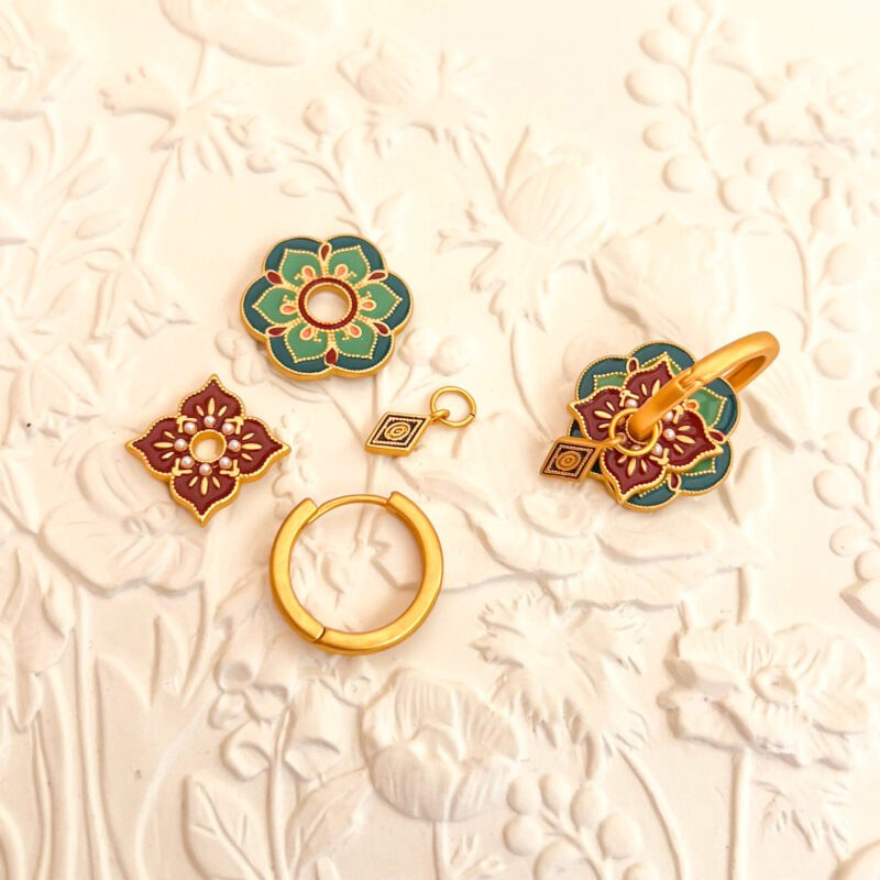 Earrings "Flower" - Image 6
