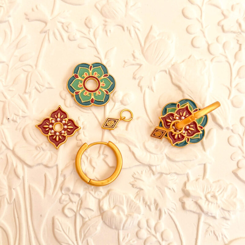 Earrings "Flower" - Image 2